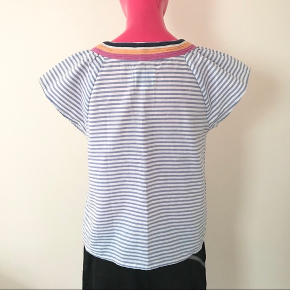 Anthropologie Whit Two "Nairn" Pullover Top - Picture 4 of 9